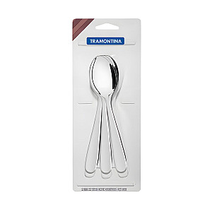 Набор ложек десертных Tramontina Angra 66903041 код 124079 металлических 3 шт