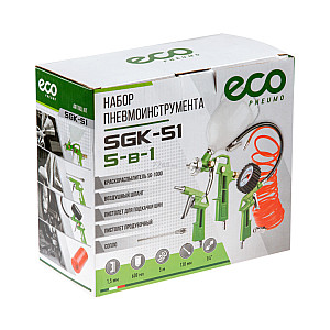 Набор пневмоинструмента Eco SGK-51 5 предметов