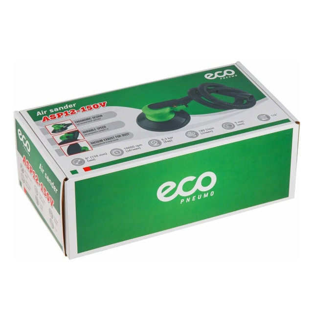Шлифмашина эксцентриковая Eco ASP12-150V пневматическая