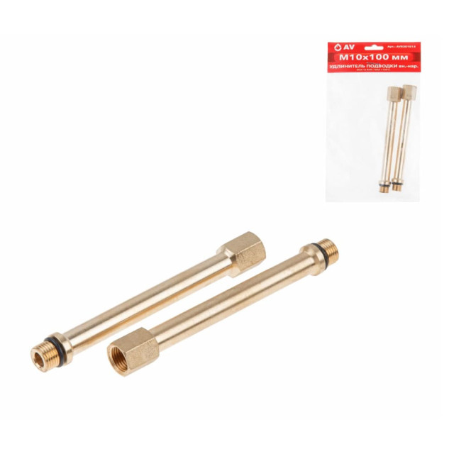 Удлинитель AV Engineering AVE301013-1 для подводки 10 мм 2 шт