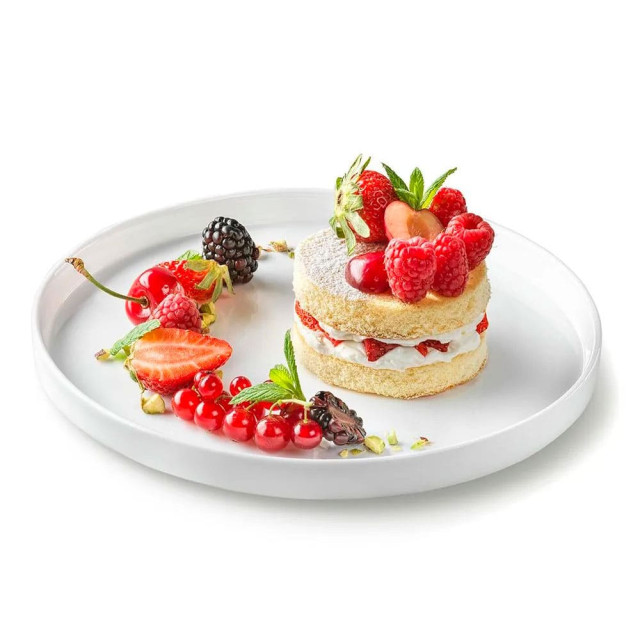 Тарелка Bormioli Rocco Grangusto 410714-990 с бортом 21 см