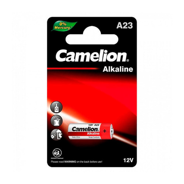 Батарейка Camelion А23-BP1 Mercury Free без ртути 20/900 К