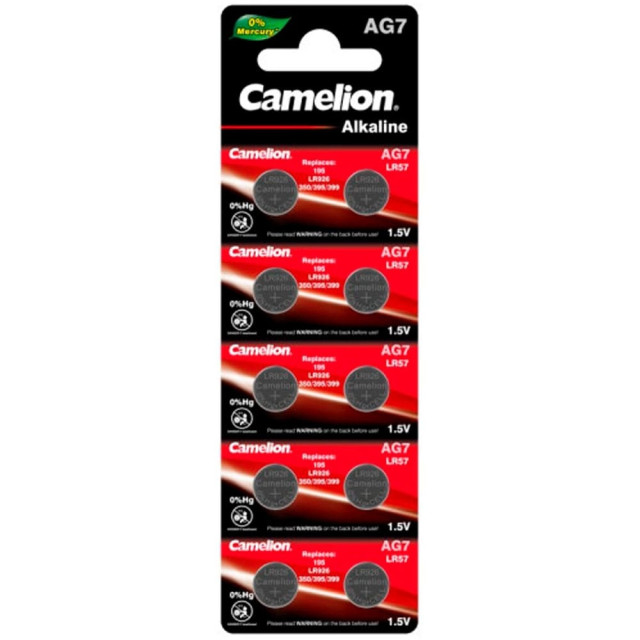 Батарейка Camelion AG 7-BP10 Mercury Free (без ртути) 100/3600 К