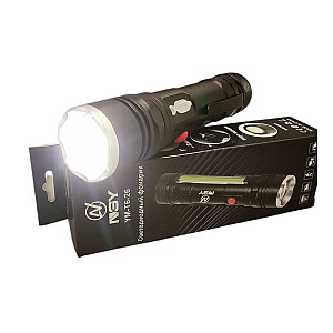 Фонарик NSY YM-T6-26 аккумулятор 1*18650/3*ААА + магнит с боковой подсветкой зарядка micro