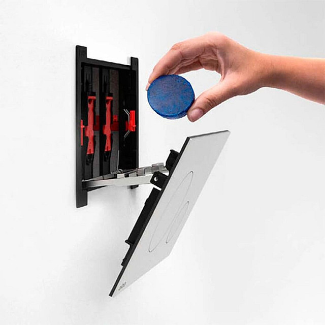 Инсталляция AlcaPlast Sadromodul AM101/1120-BL-01 для сухой установки гипсокартон 1.12 м