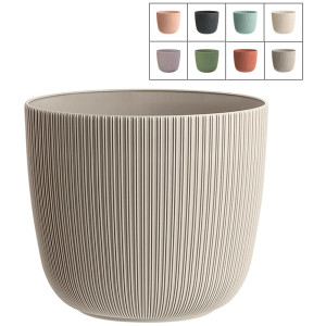 Кашпо Drina Viola 10593 с поддоном 21 см