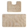 Комплект ковриков Confetti Bath Maximus Symphony 2519-D бежевый 60*100/50*60 см