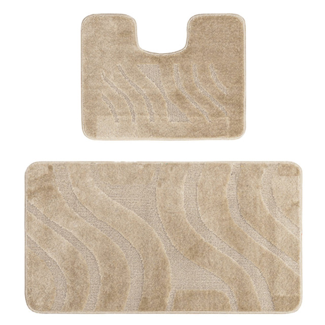 Комплект ковриков Confetti Bath Maximus Symphony 2519-D бежевый 60*100/50*60 см