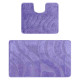 Комплект ковриков Confetti Bath Maximus Symphony 2539-D фиолетовый 60*100/50*60 см