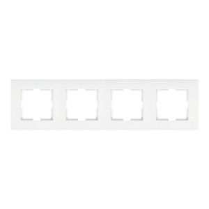Рамка Viko Karre 90960203 4 поста универсальная белая