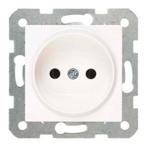 Розетка Viko Karre 90963607 без заземления белый