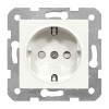 Розетка Viko Karre 90963608 с заземлением 1 гнездо белая