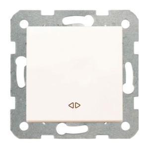 Выключатель перекрестный Viko Karre 90963731 1 клавиша кремовый