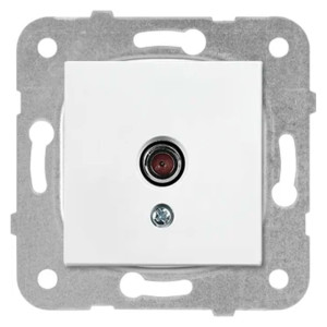 Розетка TV Viko Karre 90964610 1 гнездо белая