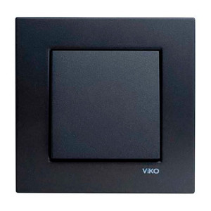 Выключатель Viko Novella 92105401 1 клавиша дымчатый