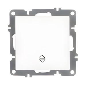 Выключатель проходной Arvia Electric Karen 50 01 1000 209 1 клавиша белый