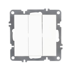 Выключатель Arvia Electric Karen 50 01 1000 254 3 клавиши белый