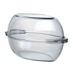 Кастрюля Borcam 59072 1054697 овальная 2.85 л с крышкой 2.85 л