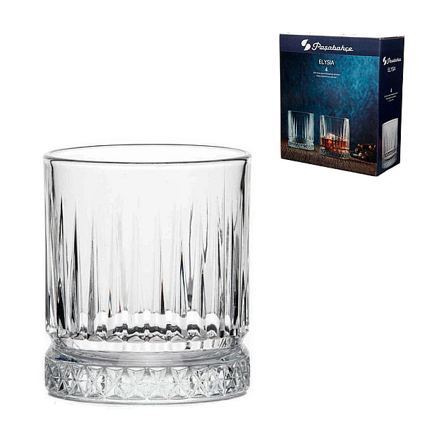 Набор стаканов Pasabahce Elysia 520004 1112331 355 мл 4 шт