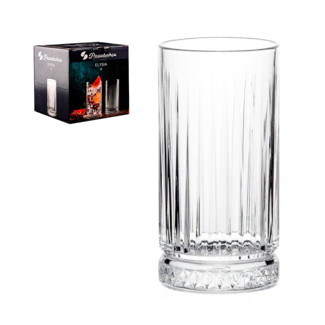 Набор стаканов Pasabahce Elysia 520015 1112328 445 мл 4 шт