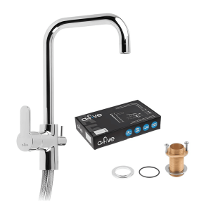 Смеситель для кухни A-five A-51589 с краном для питьевой воды D35