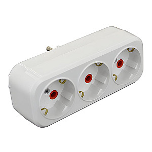 Разветвитель AY-KA 77 134 00 3 гнезда с заземлением