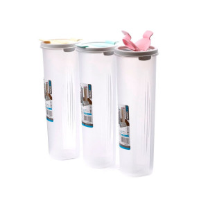 Банка для сыпучих продуктов SunPlast SC-309 код 623098 пластмассовая 1 л