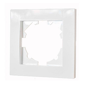 Рамка EL-BI Vega 510-015600-271 1 пост белоснежная