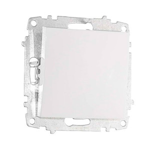 Выключатель EL-BI Zena-Vega 609-015600-200 1 клавиша белоснежный