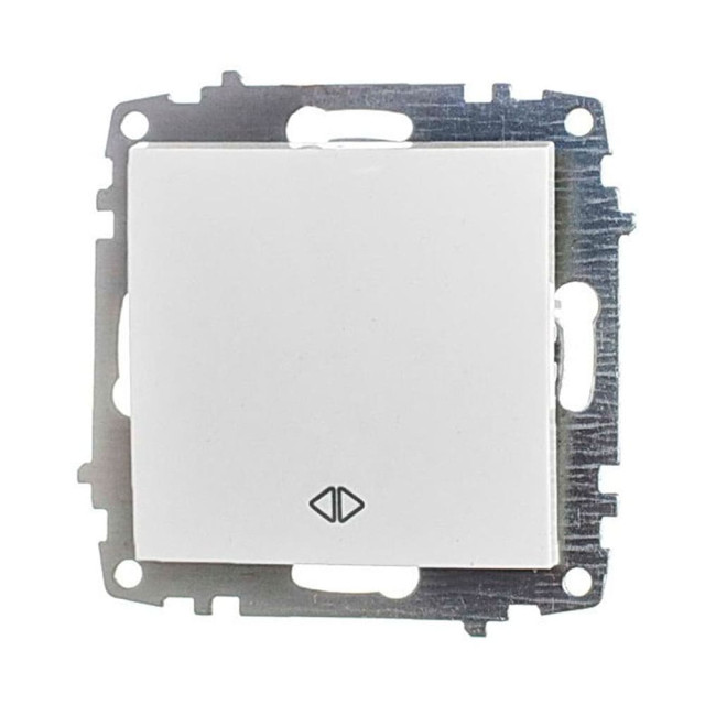 Выключатель перекрестный EL-BI Zena-Vega 609-015600-214 белоснежный Выключатель перекрестный EL-BI Zena-Vega 609-015600-214 белоснежный