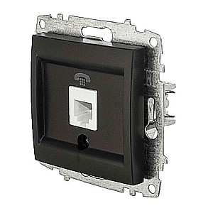 Розетка телефонная EL-BI Zena-Vega 609-014800-221 вантаблэк
