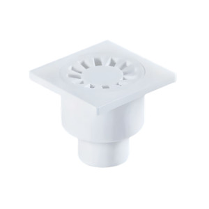 Трап сливной Nova 5060 вертикальный 50 решетка пластиковая 100*100 мм