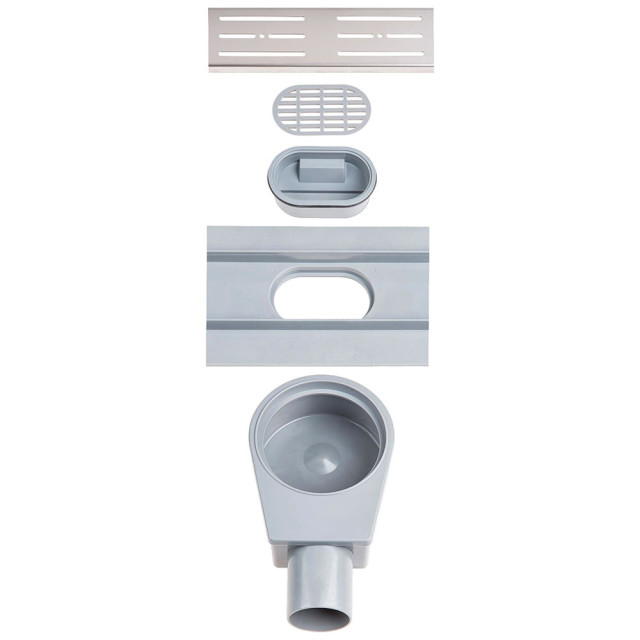 Трап сливной AV Engineering AVE5016530 горизонтальный 50 63*300 мм сухой затвор