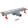 Трап сливной AV Engineering AVE5016550 65*500 мм горизонтальный D 50 сухой затвор