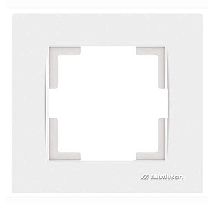 Рамка Mutlusan Rita 2220-800-1101 1 пост белая