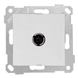 Розетка TV Mutlusan Rita 2200 171 0101 оконечная белая