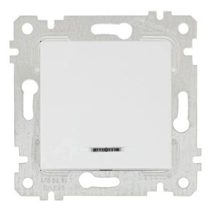 Выключатель проходной Mutlusan Rita 2200-408-0101 1 клавиша белый