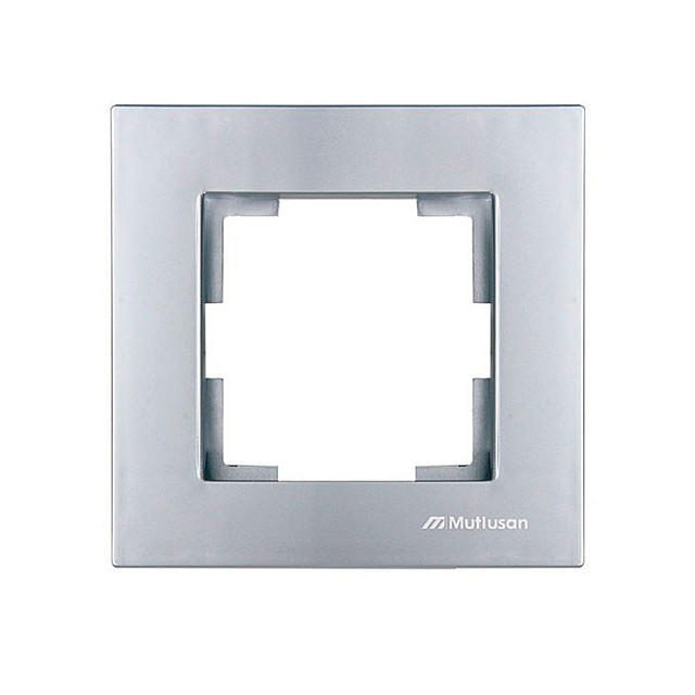 Рамка Mutlusan Rita 2220-800-1182 1 пост нержавеющая сталь