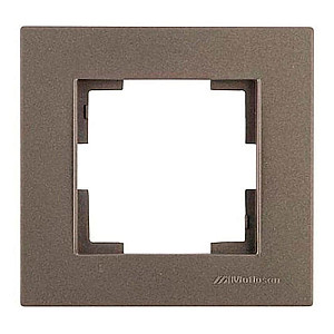Рамка Mutlusan Rita 2220-800-1195 1 пост дымчатый