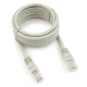 Патч-корд Cablexpert PP12-2M UTP кат.5e литой многожильный 2 м серый