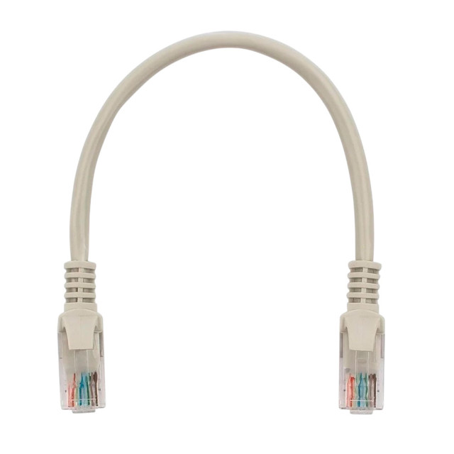 Патч-корд Cablexpert PP12-0.25М UTP литой многожильный 0.25 м серый