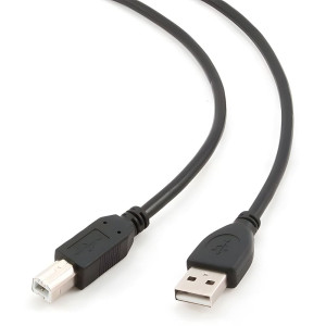 Кабель Cablexpert CCF2-USB2-AMBM-6 USB 2.0 Pro AM/BM черный 1.8 м