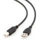 Кабель Cablexpert CCF2-USB2-AMBM-6 USB 2.0 Pro AM/BM черный 1.8 м