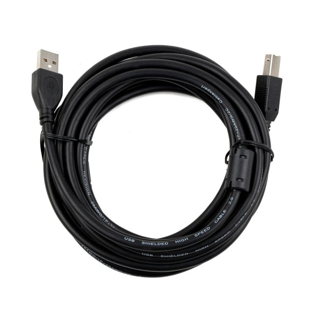 Кабель Cablexpert CCF2-USB2-AMBM-6 USB 2.0 Pro AM/BM черный 1.8 м