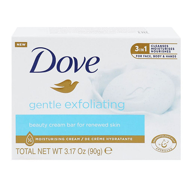 Крем-мыло увлажняющее Dove Gentle Exfoliating 90 г