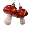 Украшение новогоднее Гриб 2 шт