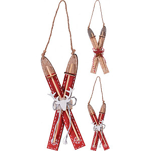 Украшение новогоднее Лыжи 8*17 см