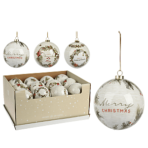Шар елочный Christmas Decoupage APF478670 10 см