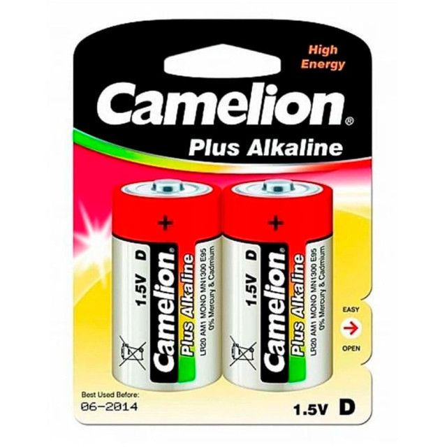 Батарейка Camelion LR20-BP2 12/96 К