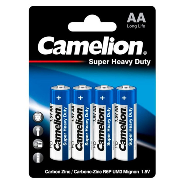 Батарейка Camelion R6P-ВP4 BLUE 48/960 К